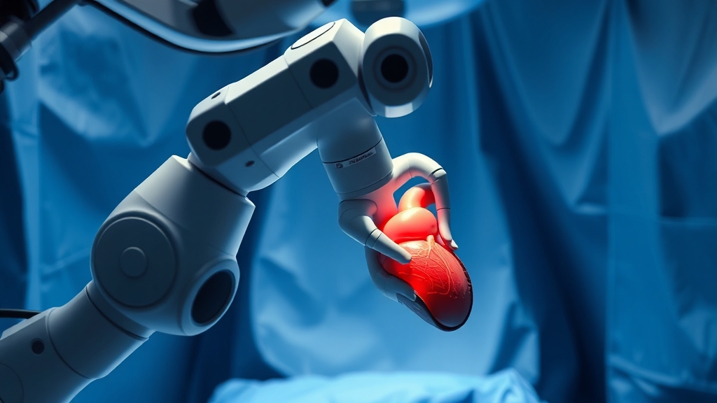 로봇수술 과정 및 특징 (realistic 스타일)