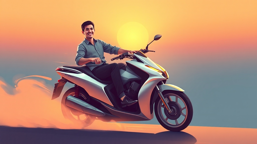 개인택시, 꿈을 향한 도전을 응원합니다! (illustration 스타일)