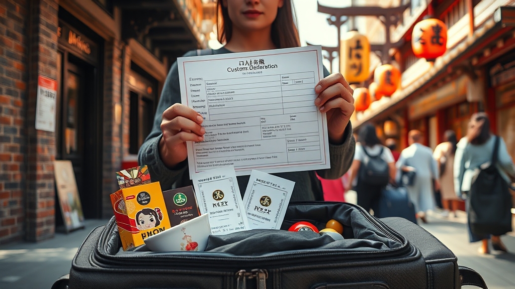 세관 신고, 왜 중요할까요? (realistic 스타일)