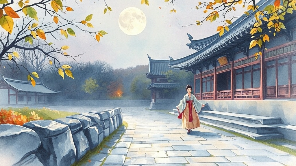 달빛기행, 어떤 프로그램인가요? (watercolor 스타일)