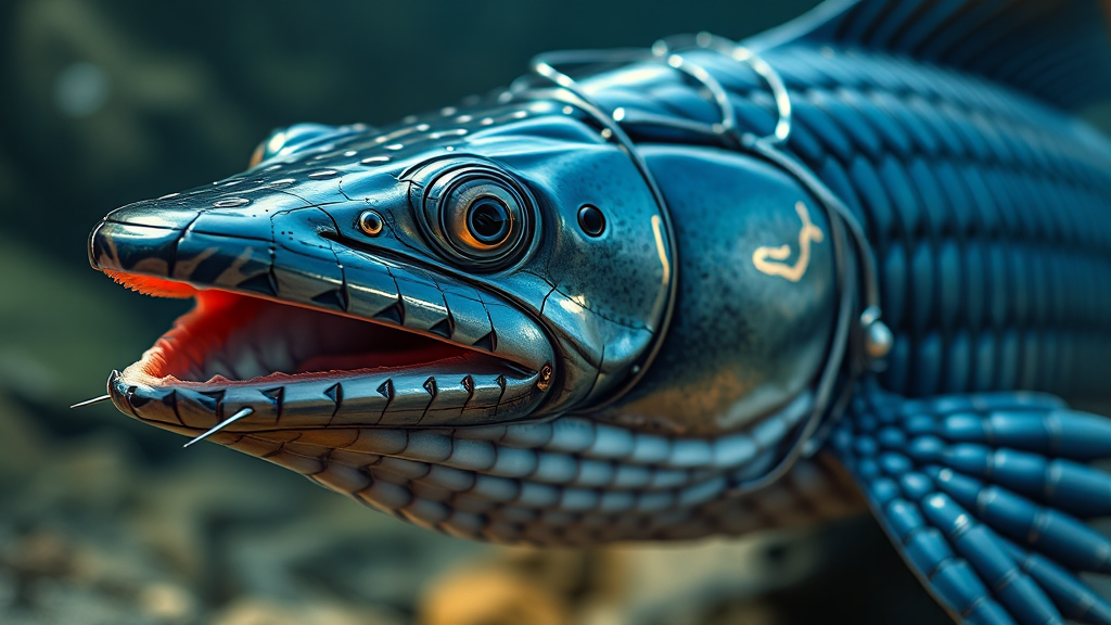 철갑상어 콘드로이친의 효능 (realistic 스타일)