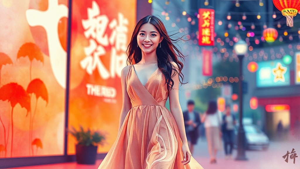 최근 소식: 충칭 여행과 콘서트 (watercolor 스타일)