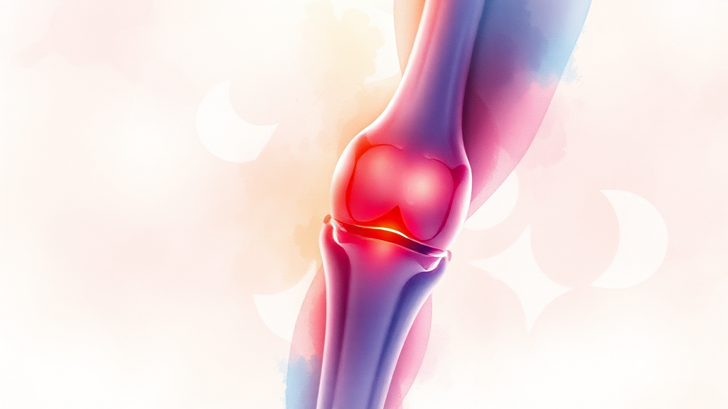 무릎 줄기세포 주사, 비용은 얼마나 들까? (watercolor 스타일)