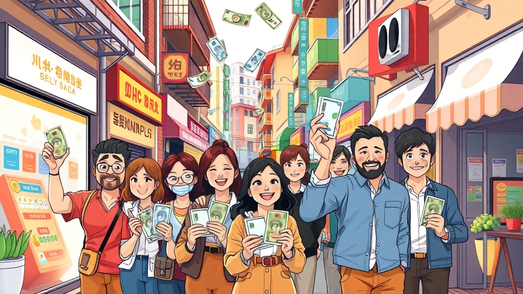 소비쿠폰, 왜 중요할까요? (cartoon 스타일)