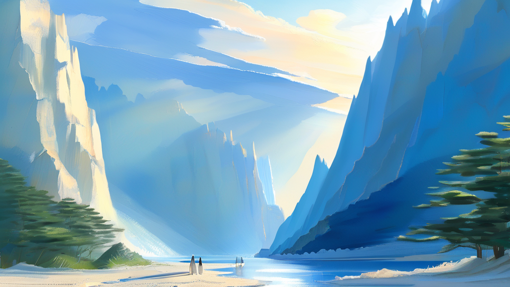 불확실성 시대의 에너지 안보: 미래 전망과 과제 (watercolor 스타일)