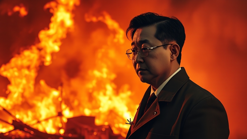 정부 대응 및 복구 노력 (realistic 스타일)