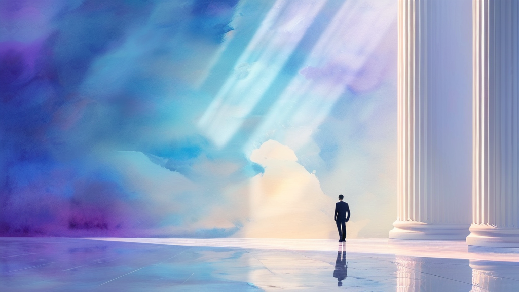 승자의 저주, 어떻게 극복할 수 있을까? (watercolor 스타일)