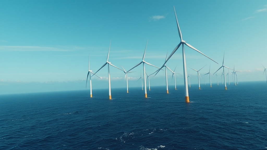 풍력 산업, 미래는? (realistic 스타일)