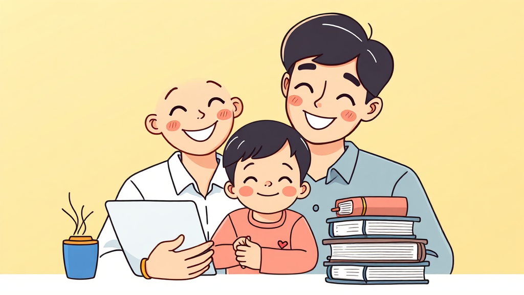 신청, 어떻게 하나? (온라인/방문) (illustration 스타일)