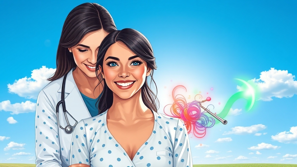 직장암, 치료는 어떻게 진행될까요? (illustration 스타일)