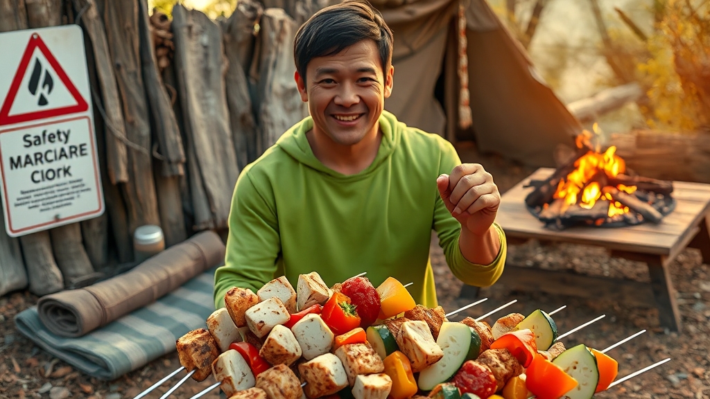 바베큐 꼬치 메이커 사용법 및 종류 (realistic 스타일)