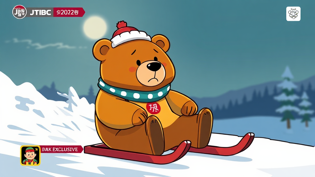 동계올림픽 관련 논란 (cartoon 스타일)