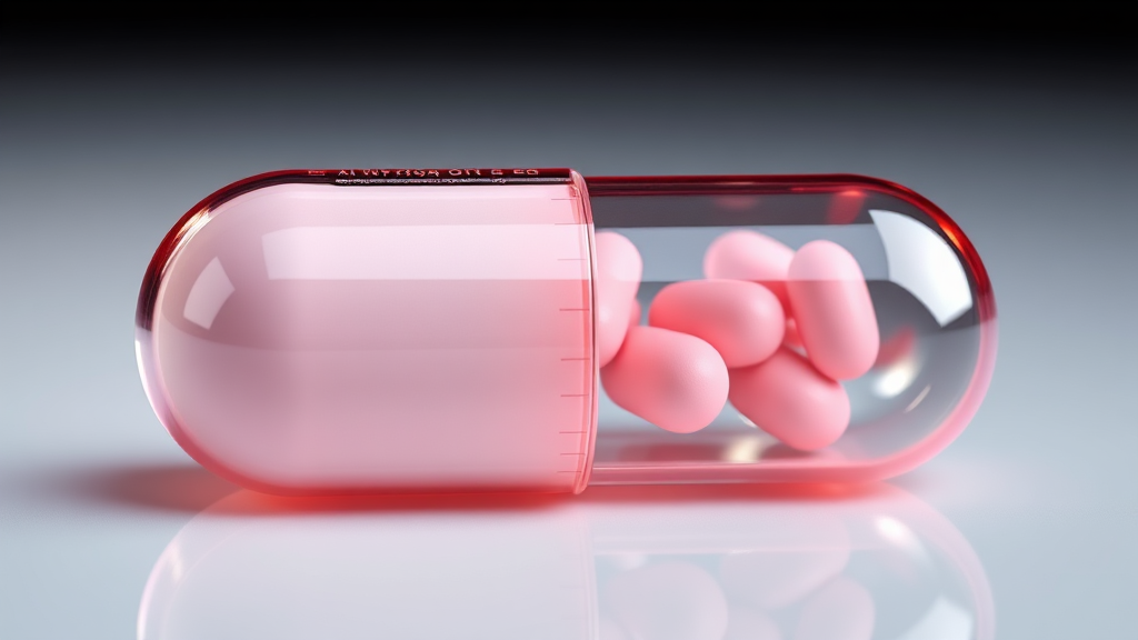 위고비 알약, 왜 핫할까? (realistic 스타일)