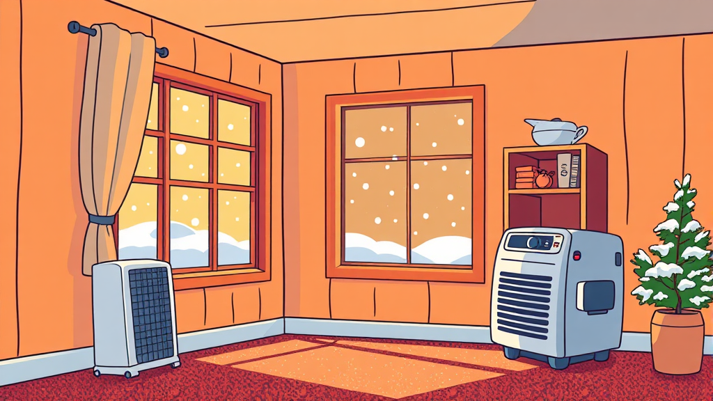 단열 강화 및 열 손실 방지 (cartoon 스타일)