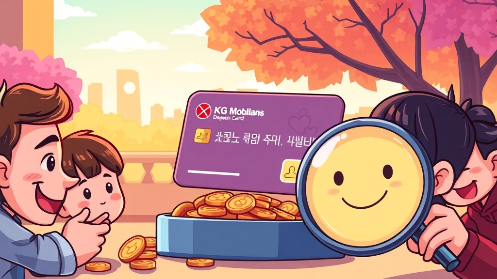 KG모빌리언스 카드 사용법부터 할인 혜택까지 완벽 정리(2025최신) 8 문제 해결 방법 (cartoon 스타일)