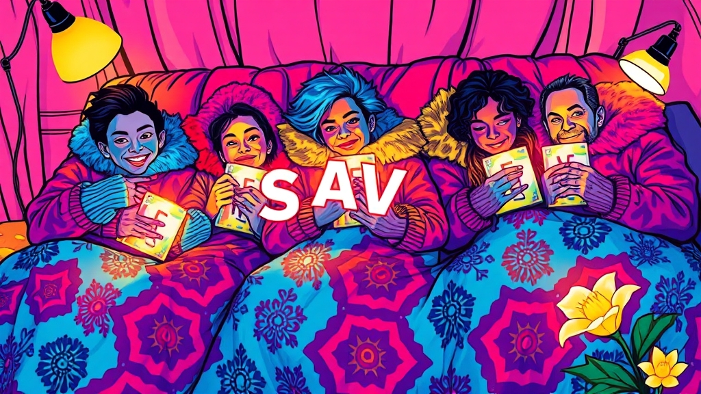 에너지 바우처 활용 팁 (popart 스타일)