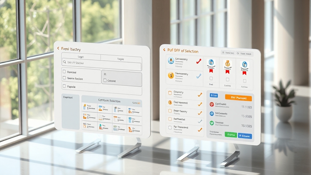 웹민원센터, PDF 발급은 쉽게! (realistic 스타일)