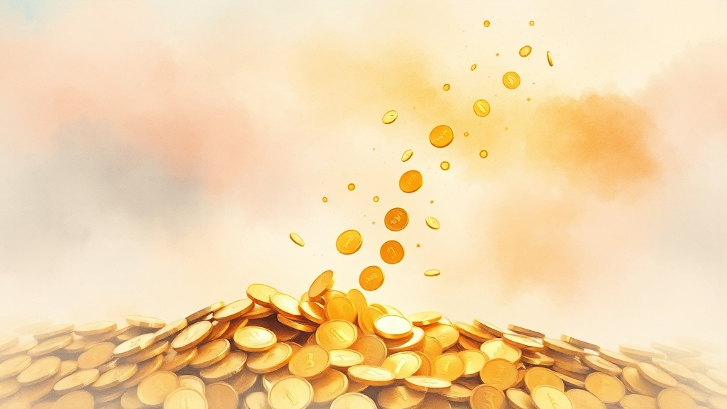 파킹통장 활용 전략 (watercolor 스타일)