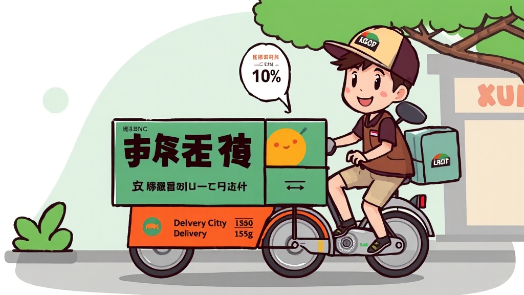 서울시 배달 상품권: 핵심 혜택 (cartoon 스타일)