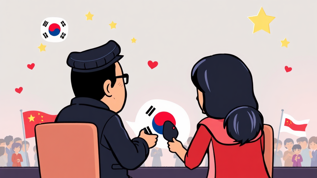 2026년, 한한령 풀릴까? (cartoon 스타일)