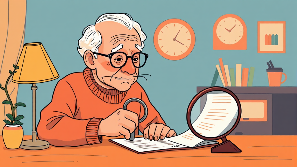 출생연도별 수령 나이 확인 (illustration 스타일)