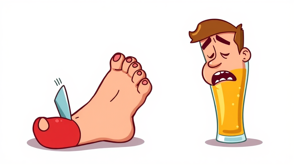 통풍과 요산의 관계