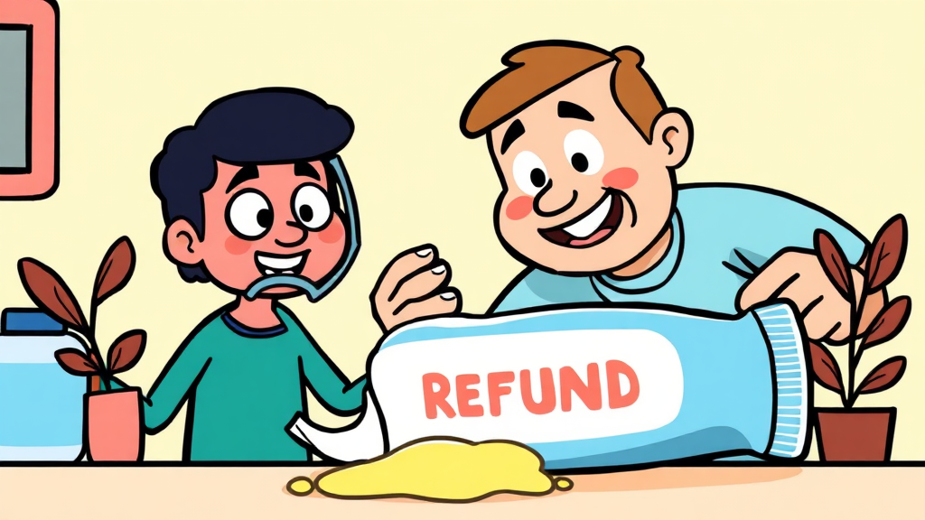 소비자 권리 보호 (cartoon 스타일)