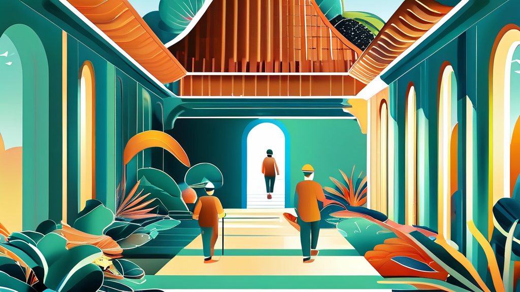 놓치기 쉬운 건강보험 환급금, 꼼꼼히 챙기세요! (illustration 스타일)
