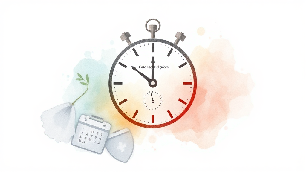 보건증 유효기간과 갱신 주기 (watercolor 스타일)