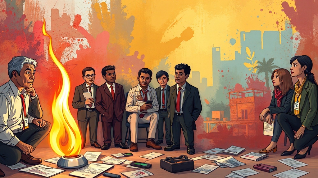 정책자금 거절? 포기 마세요! (illustration 스타일)