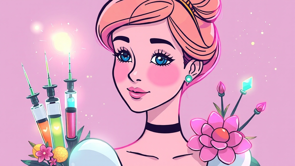 신데렐라 주사란? (cartoon 스타일)