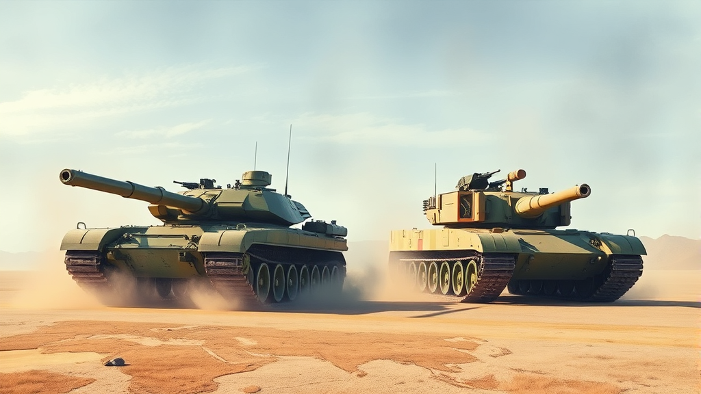 K-방산의 성장 동력: 주요 수출 품목 및 현황 (watercolor 스타일)