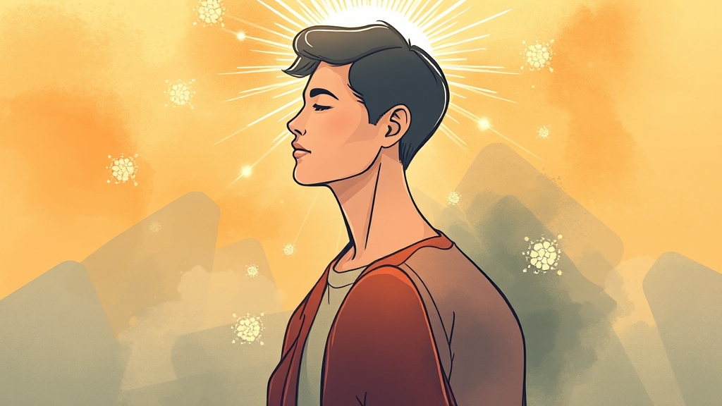 폐암 3기, 보조 요법의 숨겨진 힘 (illustration 스타일)