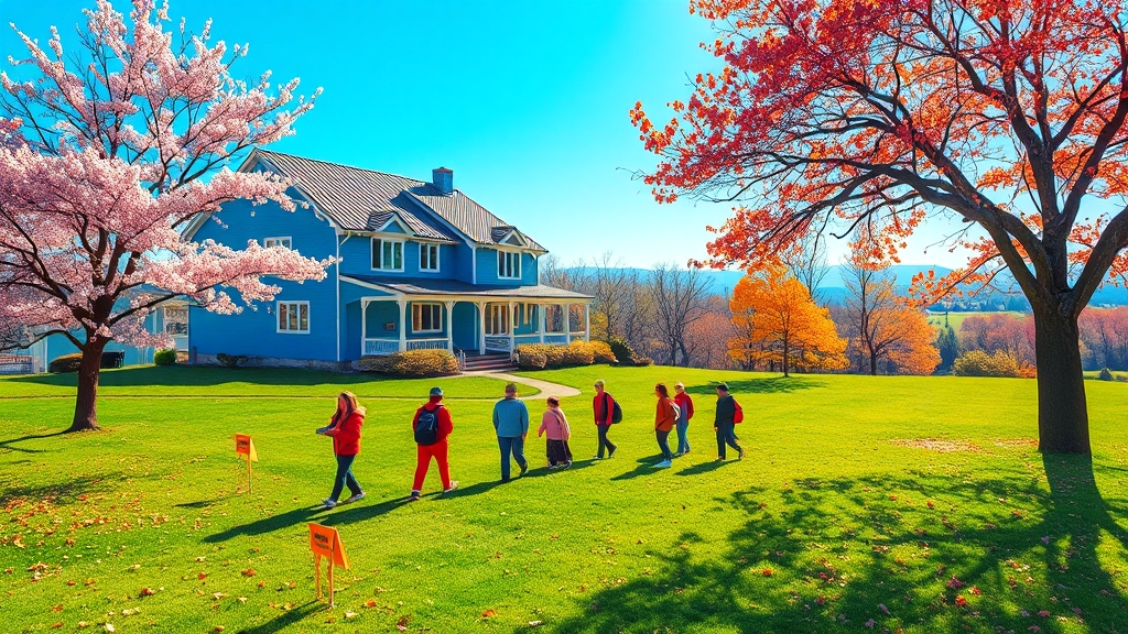 청와대 관람 코스 & 주요 스팟 (popart 스타일)