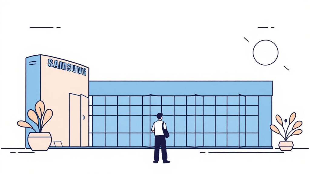 삼성전자 배당금 지급일: 언제 돈이 들어올까? (illustration 스타일)