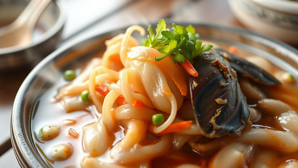 새조개 샤브샤브