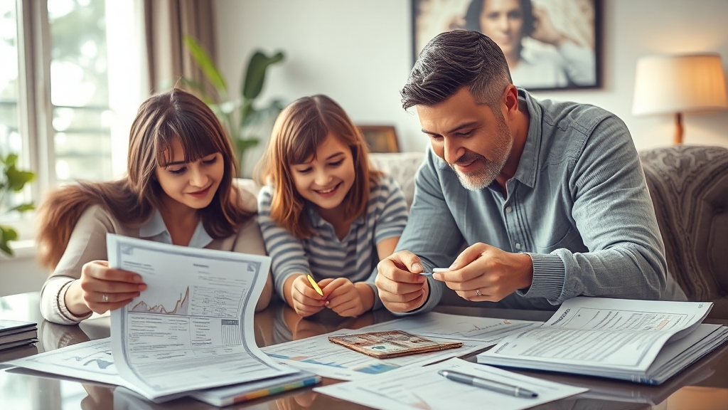 가족 간 부동산 거래 주의사항 (realistic 스타일)