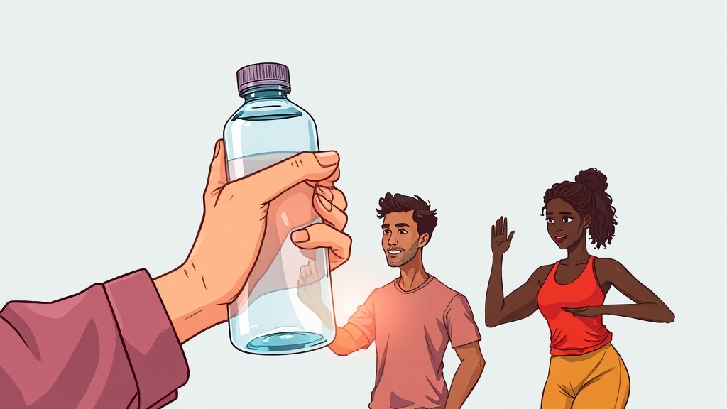 생활 속 예방법 (cartoon 스타일)