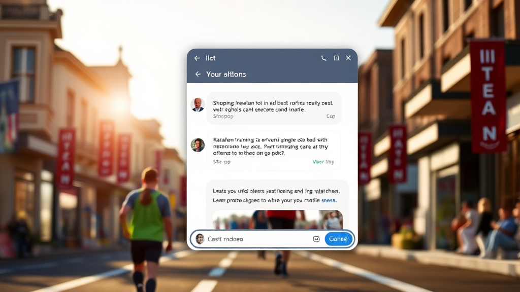 챗GPT 광고 도입 방식 및 현황 (realistic 스타일)
