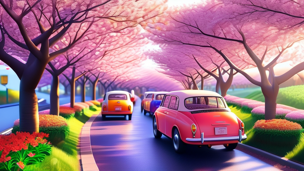 제주 벚꽃 축제 정보: 놓치면 후회할 특별한 이벤트 (realistic 스타일)