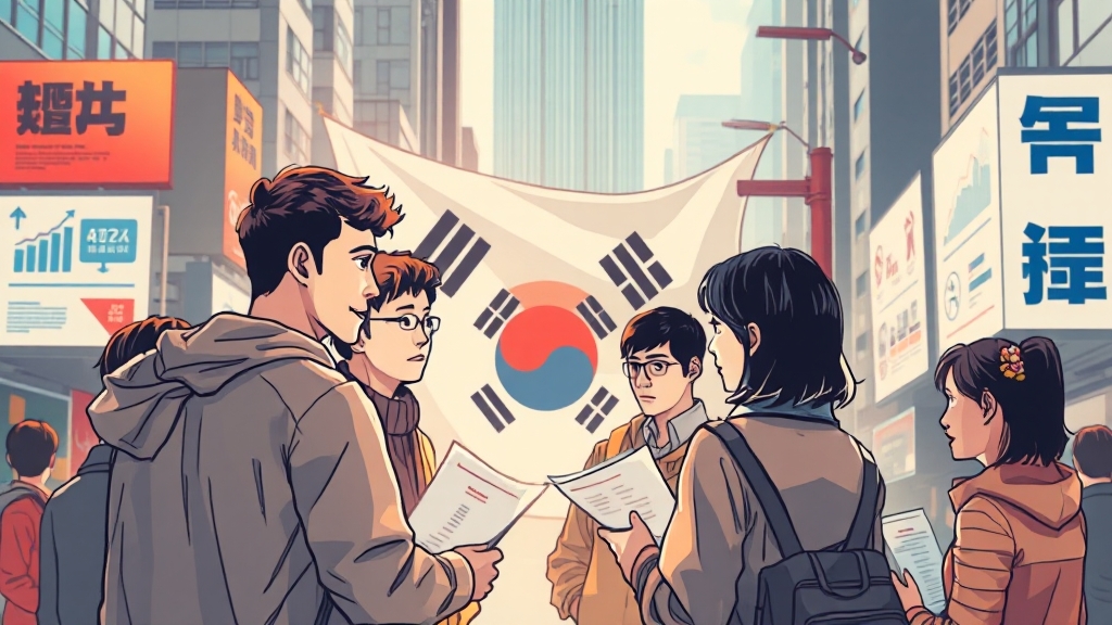 TV토론 효과적 시청법 (illustration 스타일)