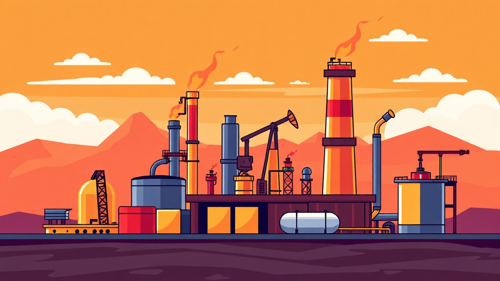 투자 전략: 유가 상승 시기 기업 유형별 접근법 (cartoon 스타일)