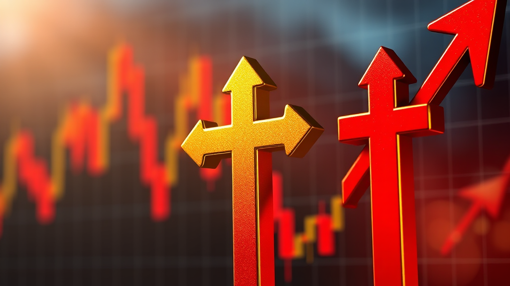 주식 차트 분석, 이동평균선 마스터 6 골든크로스 vs 데드크로스: 매매 신호 활용 (realistic 스타일)