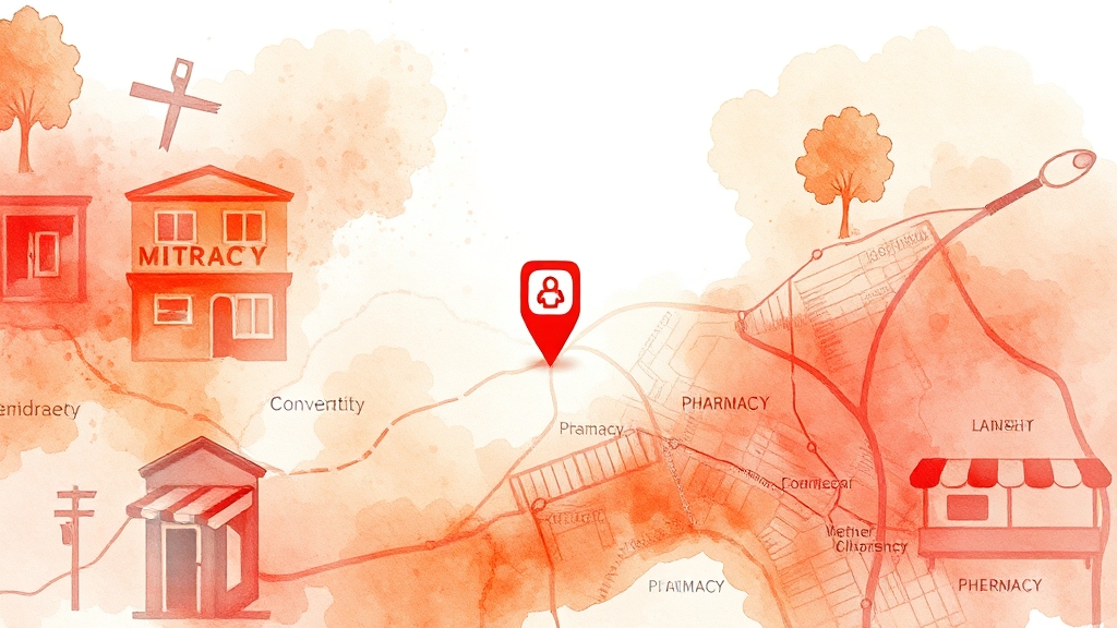 휴일 약국, 이렇게 찾아보세요! (watercolor 스타일)