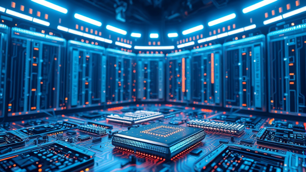 HBM 시장 점유율 및 공급망 분석 (realistic 스타일)