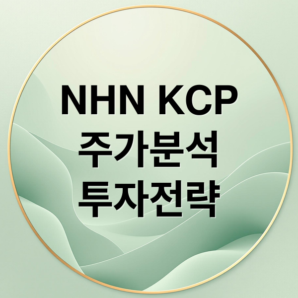 NHN KCP
주가분석
투자전략 (NHN KCP 주가)