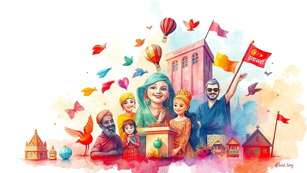 문화누리카드란? (watercolor 스타일)