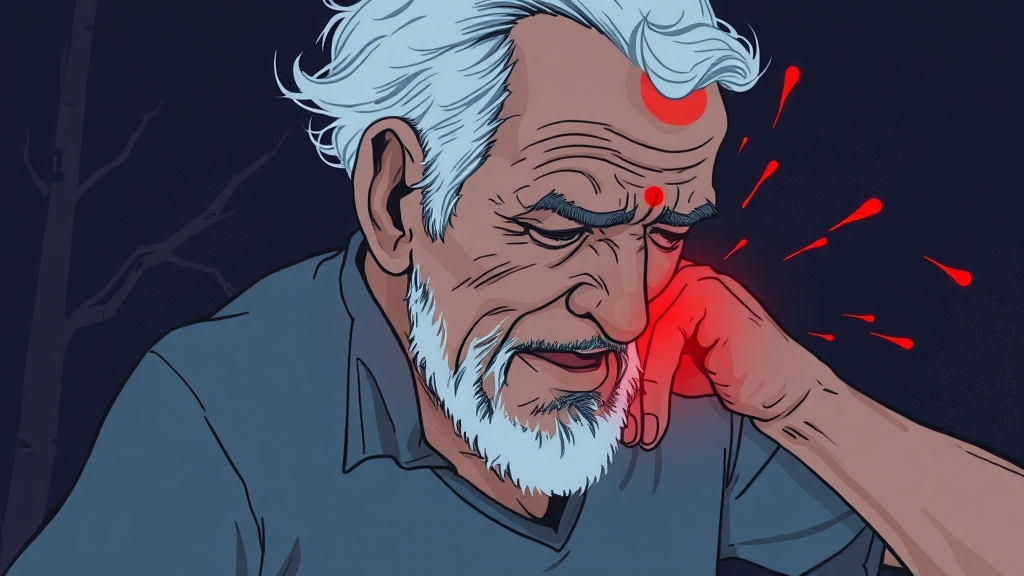 합병증 및 후유증 (illustration 스타일)