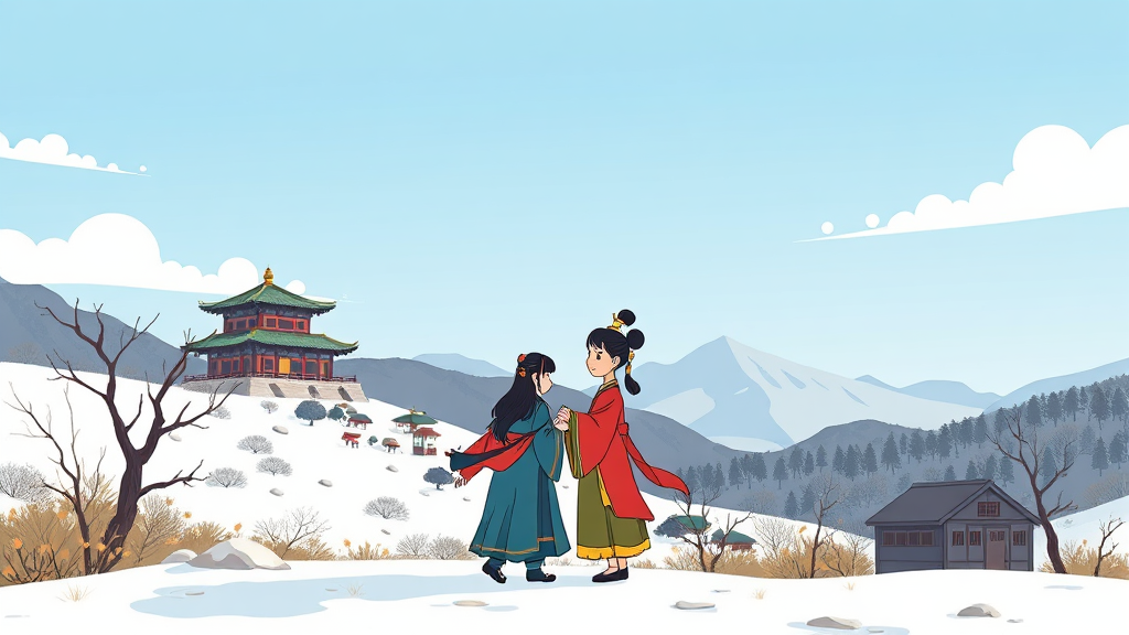 영화 ‘왕과 사는 남자’ 소개 및 줄거리 (cartoon 스타일)