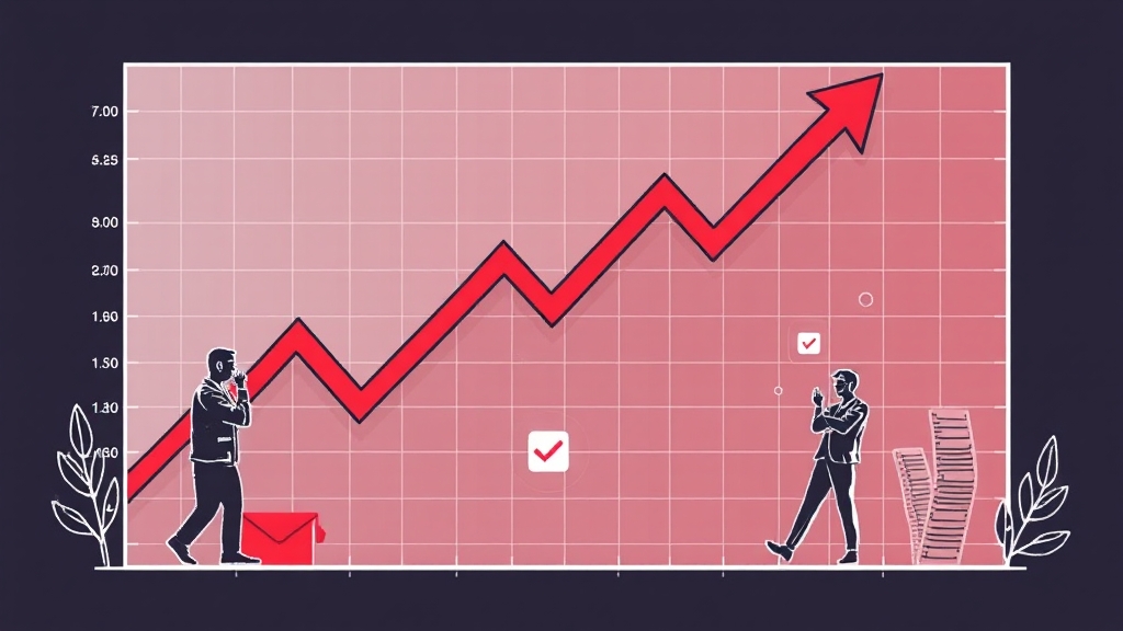 최근 주가 변동 요인 분석 (illustration 스타일)